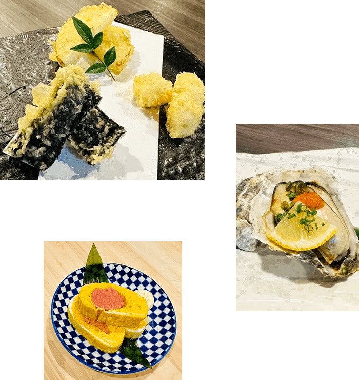 肉と魚まだら